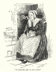 Ilustrace pro Jane Eyre od Charlotte Bronte (litho) od Edmund Henry Garrett
