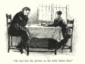 Ilustrace pro Jane Eyre od Charlotte Bronte (litho) od Edmund Henry Garrett