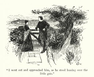 Ilustrace pro Jane Eyre od Charlotte Bronte (litho)