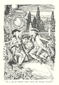 Ilustrace ke knize R. L. Stevensona Princ Otto (litografie) od Edmund Joseph (after) Sullivan