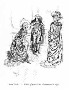 Ilustrace k Sheridanově Škole skandálu (rytina) od Edmund Joseph (after) Sullivan