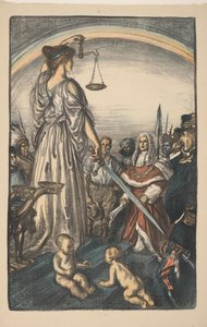 Personifikace spravedlnosti Reign of Justice (původní název) Velká válka: Britské úsilí a ideály (název série) The Great War: British