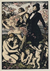Ilustrace pro Tennysons Maud od Edmund Joseph after Sullivan