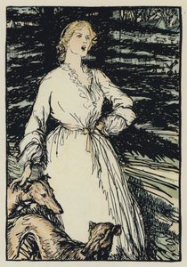 Ilustrace pro Tennysons Maud od Edmund Joseph after Sullivan