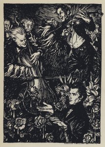 Ilustrace pro Tennysons Maud od Edmund Joseph after Sullivan