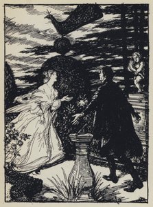 Ilustrace pro Tennysons Maud od Edmund Joseph after Sullivan