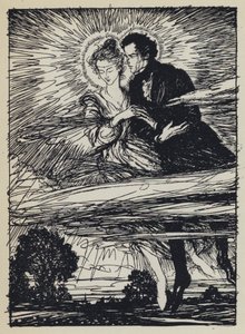 Ilustrace pro Tennysons Maud od Edmund Joseph after Sullivan
