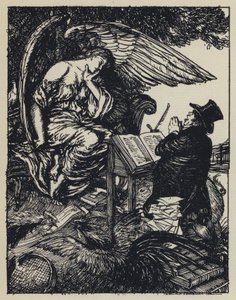 Ilustrace pro Tennysons Maud od Edmund Joseph after Sullivan