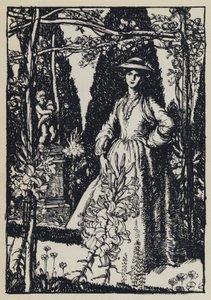 Ilustrace pro Tennysons Maud od Edmund Joseph after Sullivan