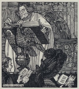 Tennyson, ilustrace pro Sen o spravedlivých ženách a jiné básně