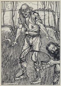 Tennyson, ilustrace pro Sen o spravedlivých ženách a jiné básně od Edmund Joseph after Sullivan