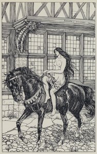 Tennyson, ilustrace pro Sen o spravedlivých ženách a jiné básně od Edmund Joseph after Sullivan