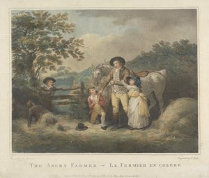 Rozzlobený farmář od Edmund Scott