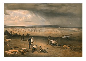 Tábor 3. divize, 9. července 1855.