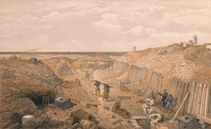 Příkop Bastion Du Mat, 1856