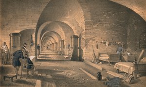 Interiér Fort Nicholas, 1856