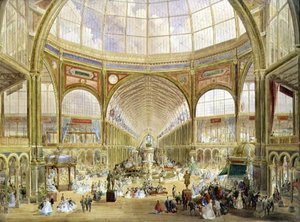 Interiér mezinárodní výstavy z roku 1862 od Edmund Walker