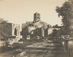 Saint-Honorat, poblíž Arles od Edouard Denis Baldus
