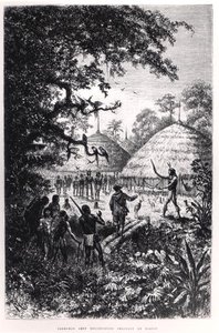 Yagouman Chief Rougouyenne Hunting the Devil, ilustrace z 