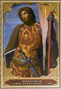 Eustace III, hrabě z Boulogne, 1844. od Édouard Alexandre Odier
