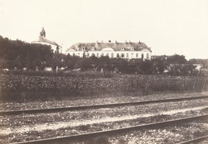 Gard Abbey poblíž Abbeville, c. 1855. od Édouard Baldus