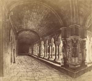 Arles. Křížová chodba kostela svatého Trofima od Édouard Baldus