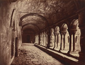 Arles. Křížová chodba Saint-Trophime od Édouard Baldus