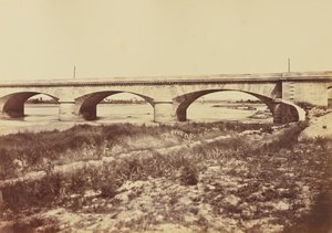 Durance. Viadukt od Édouard Baldus