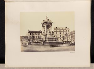 [Fontaine Saint Sulpice] (č. 76) od Édouard Baldus