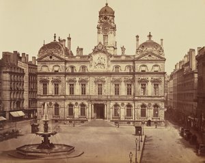 Lyon. Radnice od Édouard Baldus