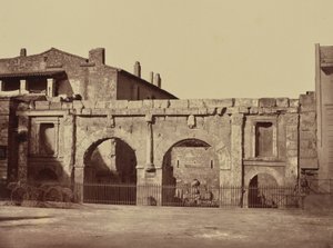 Nîmes. Augustova brána od Édouard Baldus