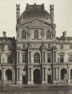 Pavilon Richelieu, Louvre, Paříž od Édouard Baldus