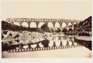 Pont du Gard od Édouard Baldus