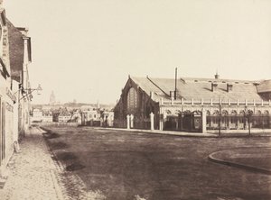 Jižní štít železniční stanice Boulogne, c. 1855. od Édouard Baldus