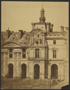 [Louvre, Rohanský pavilon] od Édouard Baldus
