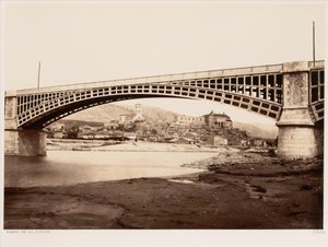 Viadukt v La Voulte od Édouard Baldus