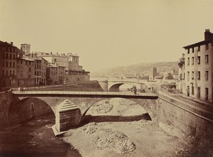 Vienne. St Colombe od Édouard Baldus