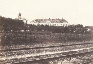 Gard Abbeville poblíž Abbeville od Edouard Denis Baldus