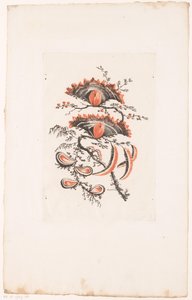 Vějířovité květy Fleurs Idealle (název série) od Edouard Gautier Dagoty