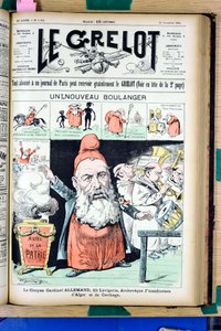 Obálka „“Le Grelot“, číslo 1024, Satirický v barvách
