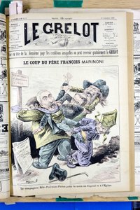 Obálka „“Le Grelot“, číslo 1170, Satirický v barvách