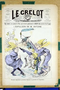 Obálka „“ Le Grelot “, číslo 835, Satirique en Couleurs