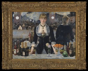 Bar v Folies-Bergere, 1881-82 (viz také 2536) od Édouard Manet
