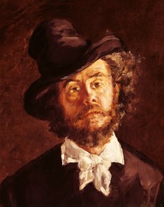 Umělec (portrét malíře, Marcellin Desboutin) od Édouard Manet
