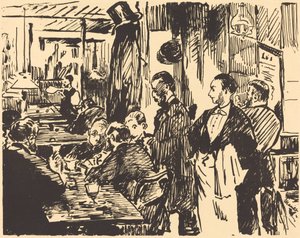 V kavárně V kavárně, 1869. od Édouard Manet