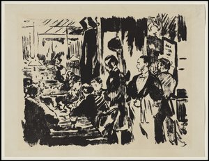 V kavárně, 1874 od Édouard Manet