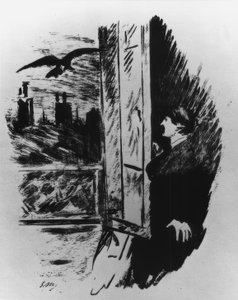 Byl jsem okenní bránou... od Édouard Manet