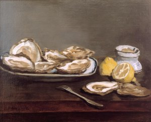 Ústřice od Édouard Manet