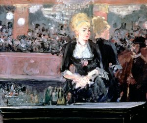 Bar ve Folies Bergere, 1881 od Édouard Manet