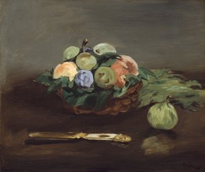 Košík ovoce od Édouard Manet